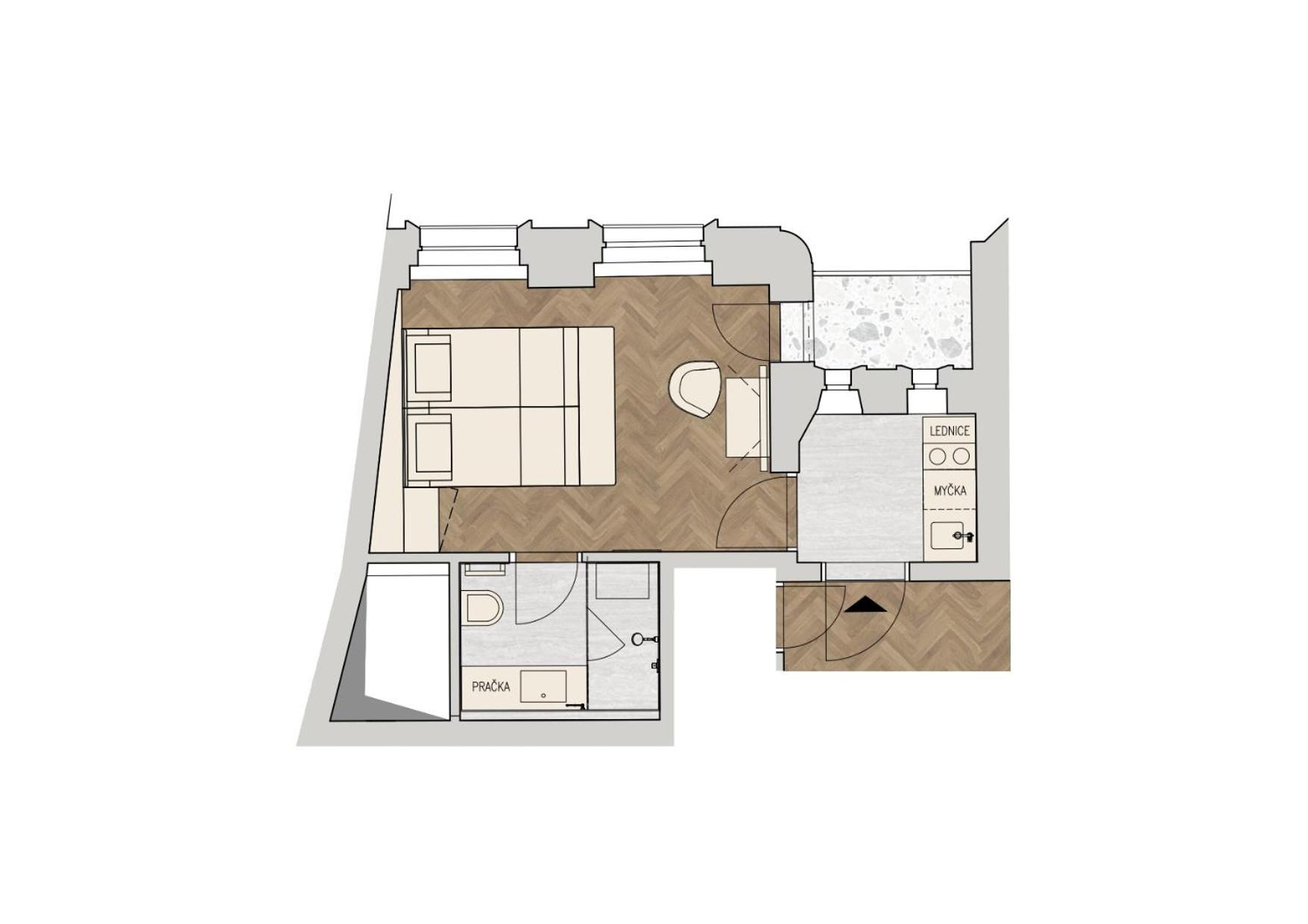 R16 Residences Прага Екстериор снимка