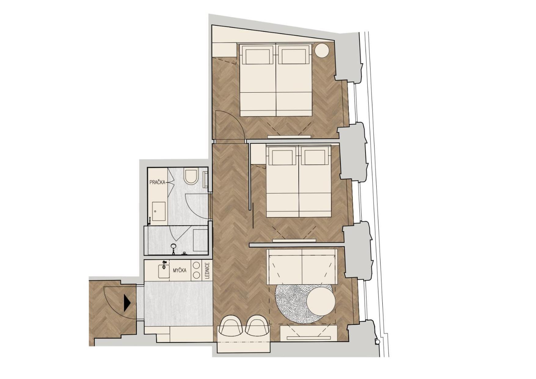 R16 Residences Прага Екстериор снимка